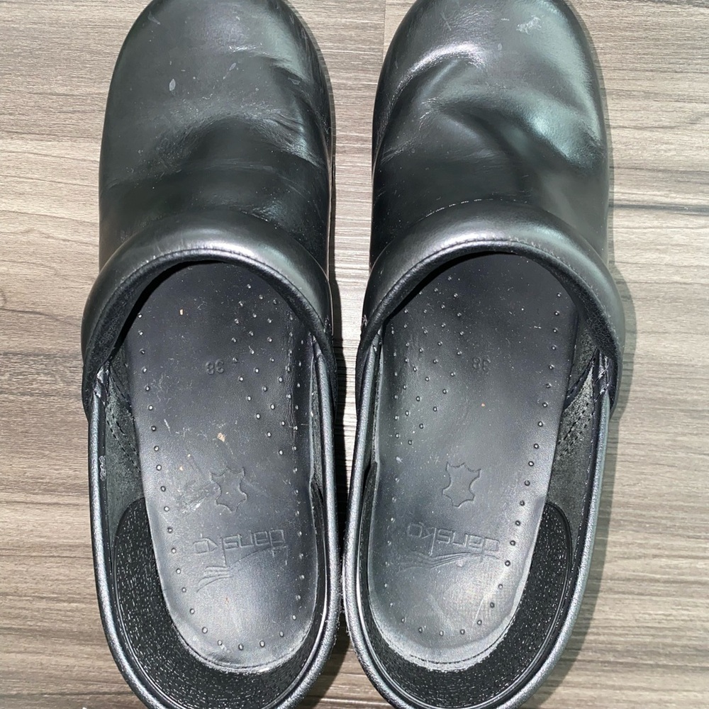 Dansko Black Clogs